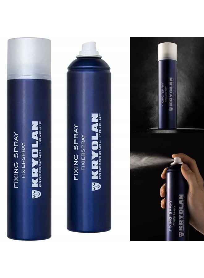 Kryolan Fixer Spray, 300 Ml Clear - Image 2